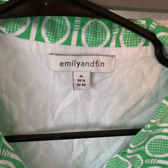 Emily and Fin- Shirt Dress- Wimbledon- XL - Picture 2 of 4